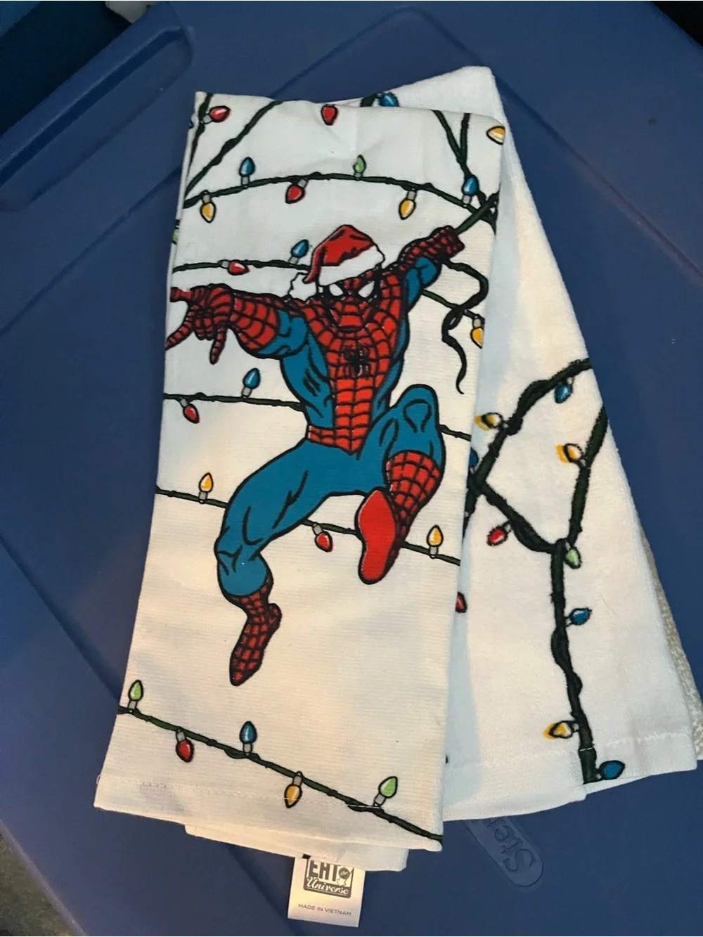 New Marvel Spider-Man Christmas Kitchen Towels